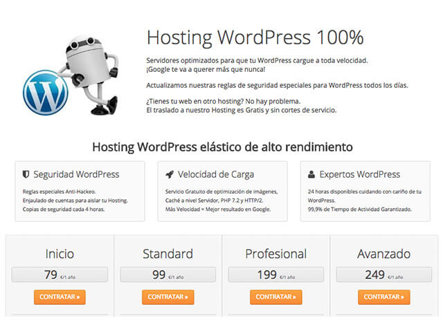 hosting de webempresa